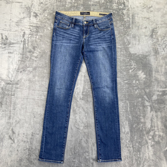 Guess Rachel Relaxed Skinny Jeans Women's Size 27 Blue Denim