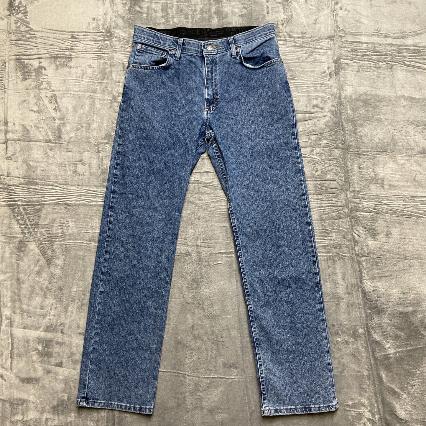 Lee Riders by Lee Comfort Flex Relaxed Jeans Men's Size 32x32 Blue Denim