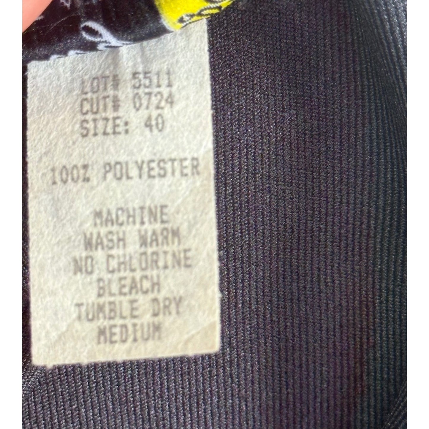 Vintage New Lady Dickson Jenkins Niver Women's Boot Flare Pants Size 40 Black