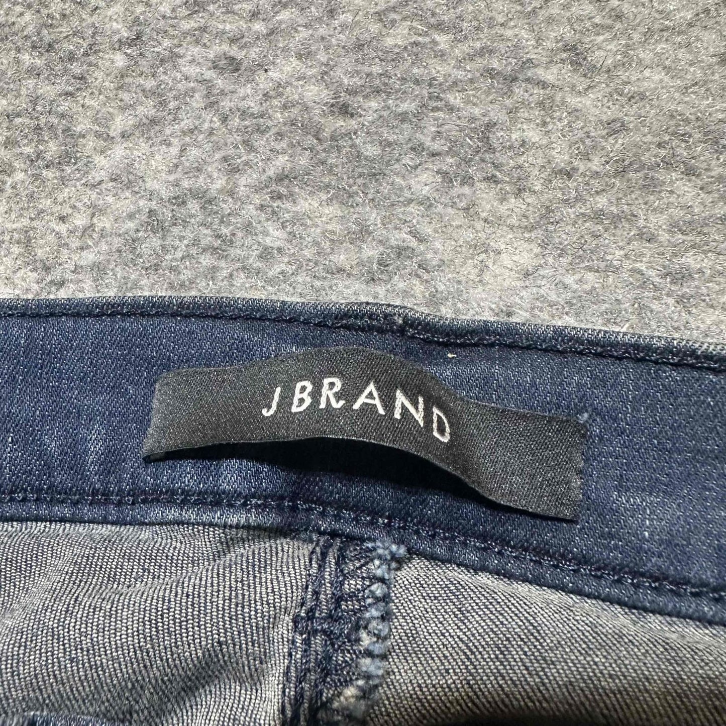 J Brand Snowbird Skinny Jeans Women's Size 26 Dark Wash Step Hem