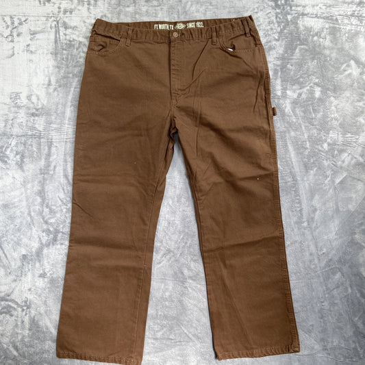 Dickies Relaxed Carpenter Jeans Men's Size 40x30 Brown