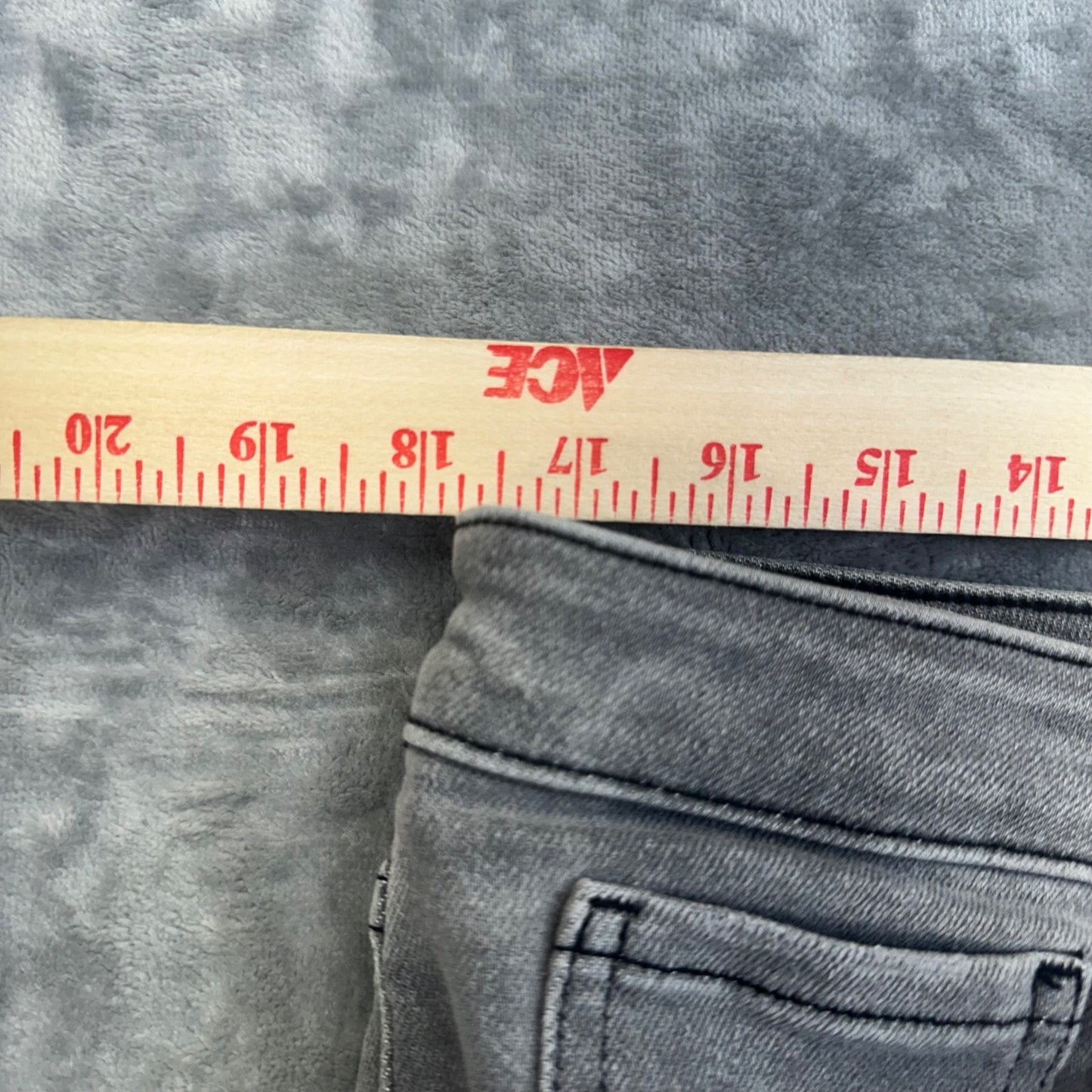 New KUT From The Kloth Women's Elizabeth Ankle Straight Jeans Size 16 Gray