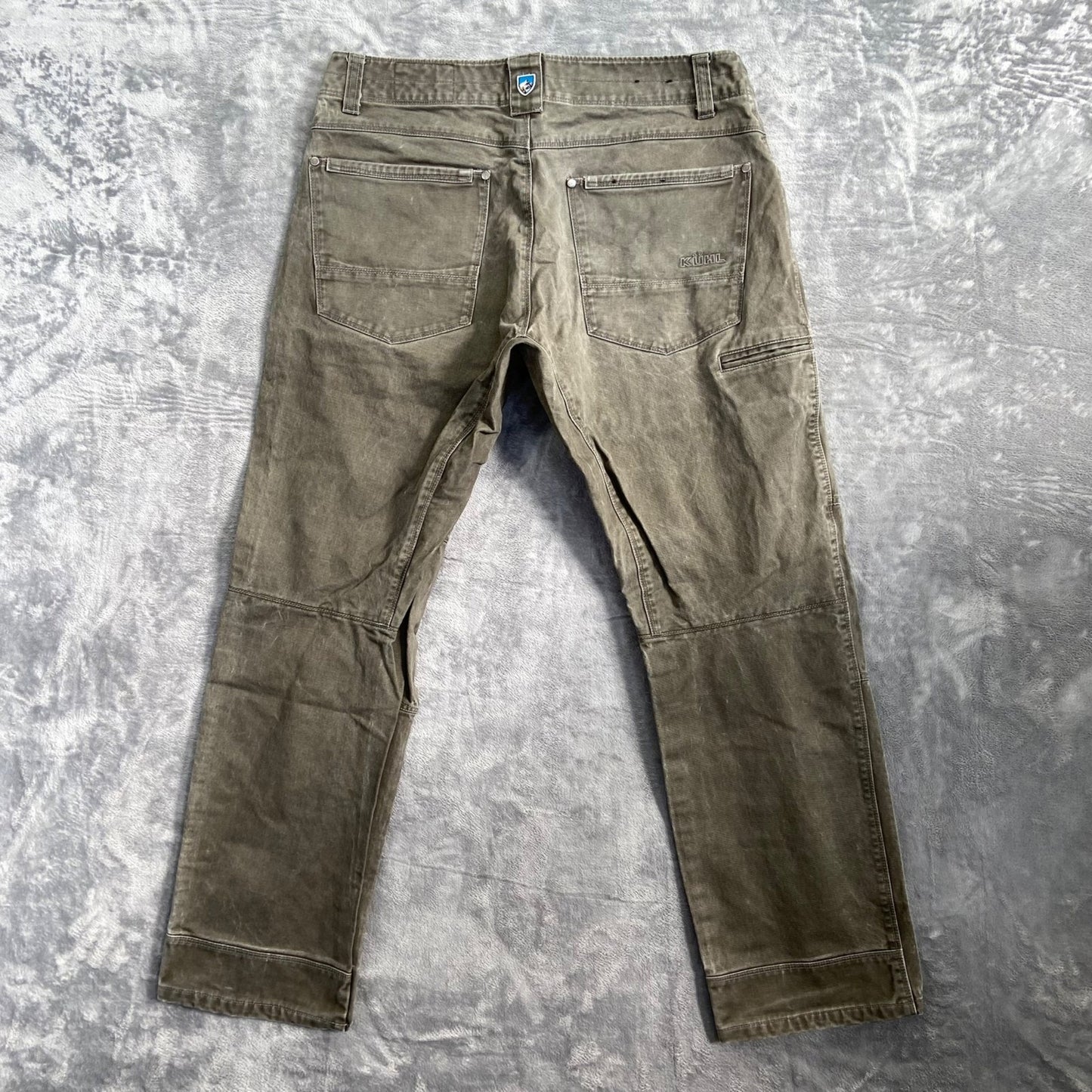Kuhl Born in the Mountains Men's Pants 34x30 Khaki Cotton Blend