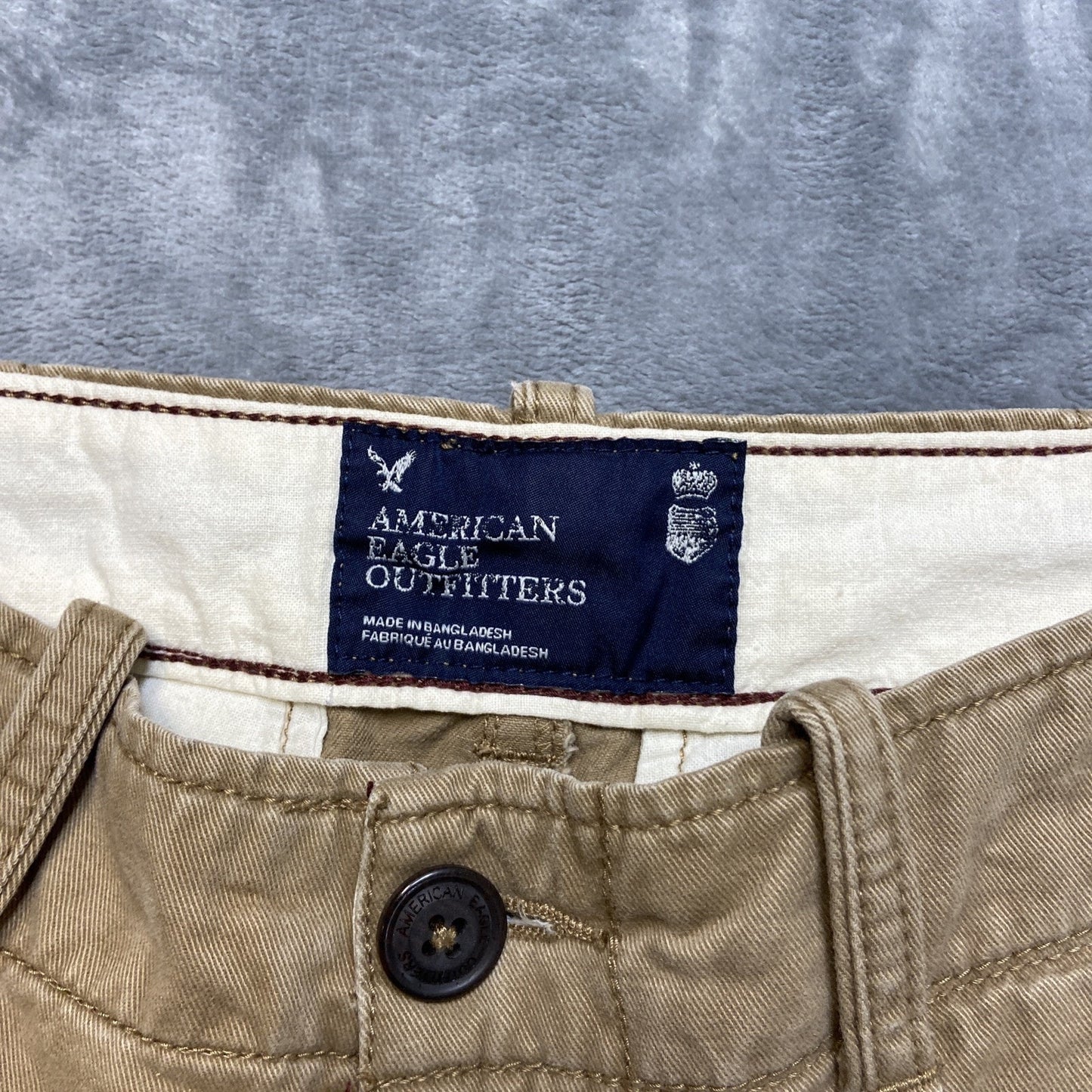 American Eagle Straight Chino Pants Men's Size 29x32 Brown Pants