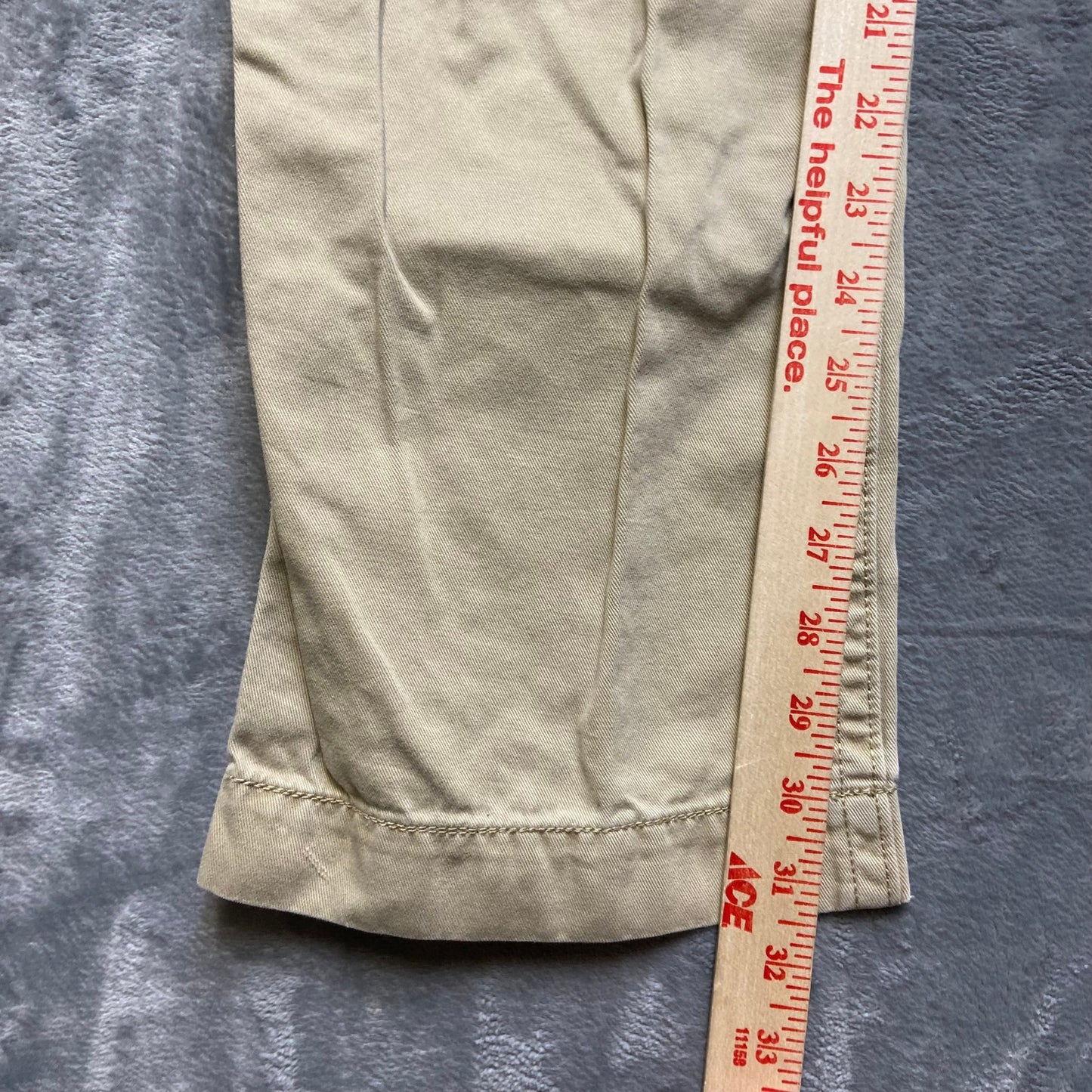 American Eagle Outfitters Straight Leg Chino Pants Men's Size 30x34 Khaki