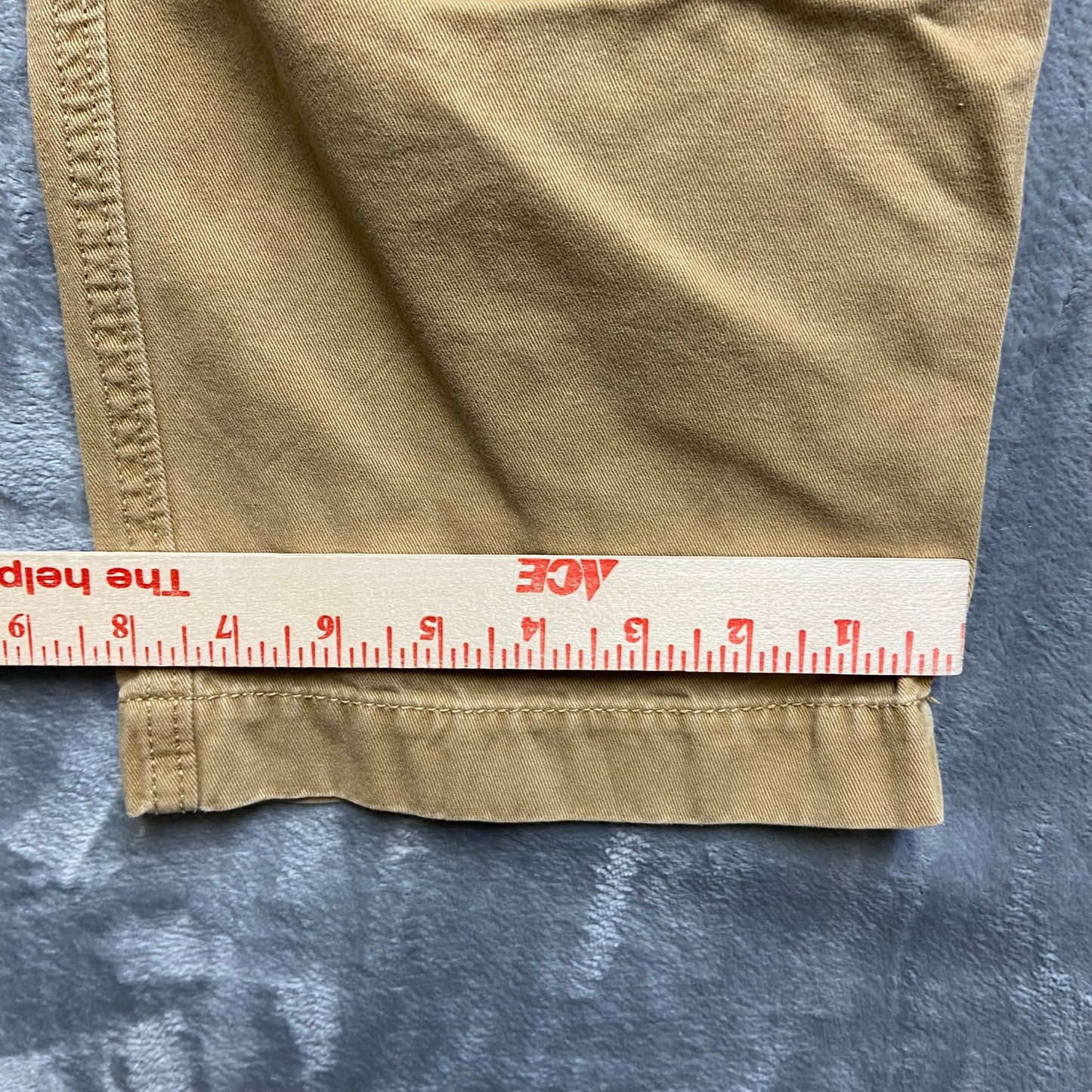 American Eagle Relaxed Straight Chino Pants Men's Size 34x32 Tan Brown
