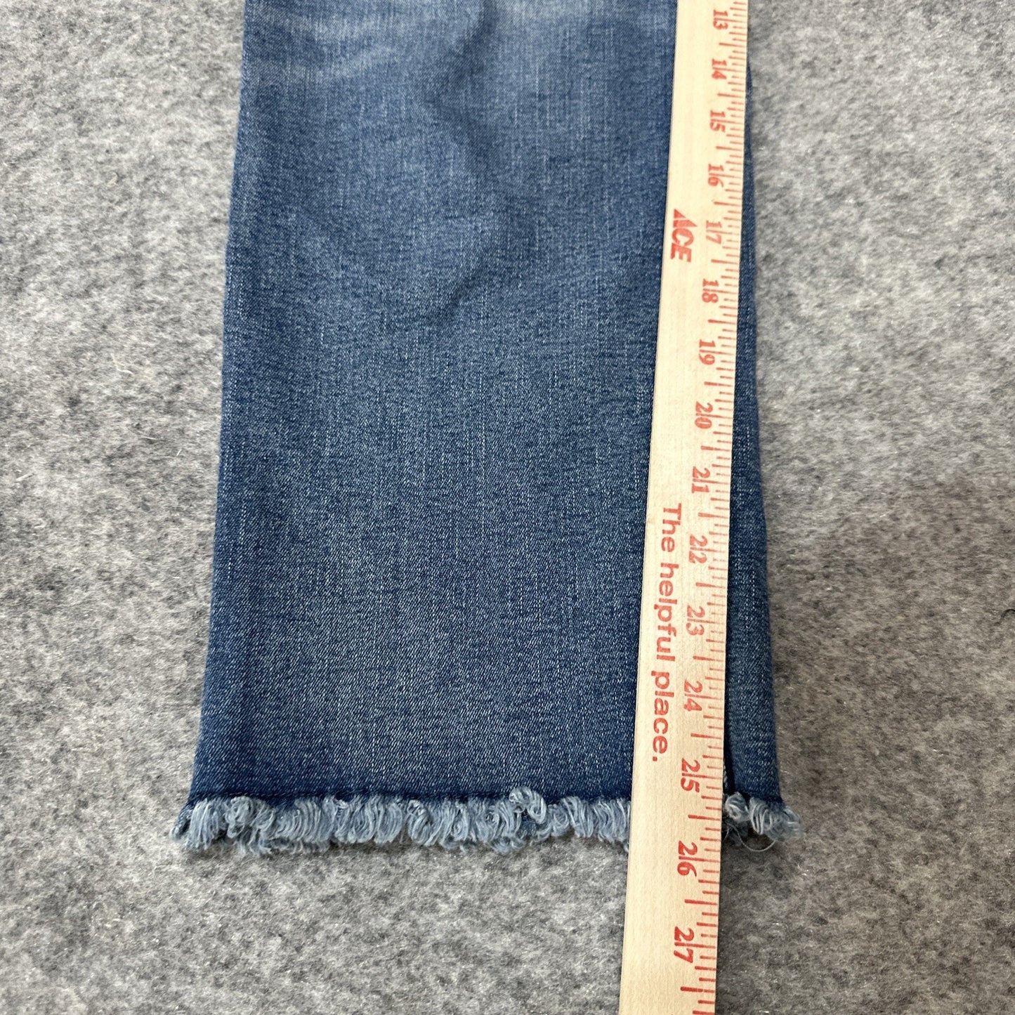 Hydraulic Wedgie High Rise Straight Women's Jeans Size 8 Blue Medium Wash Denim