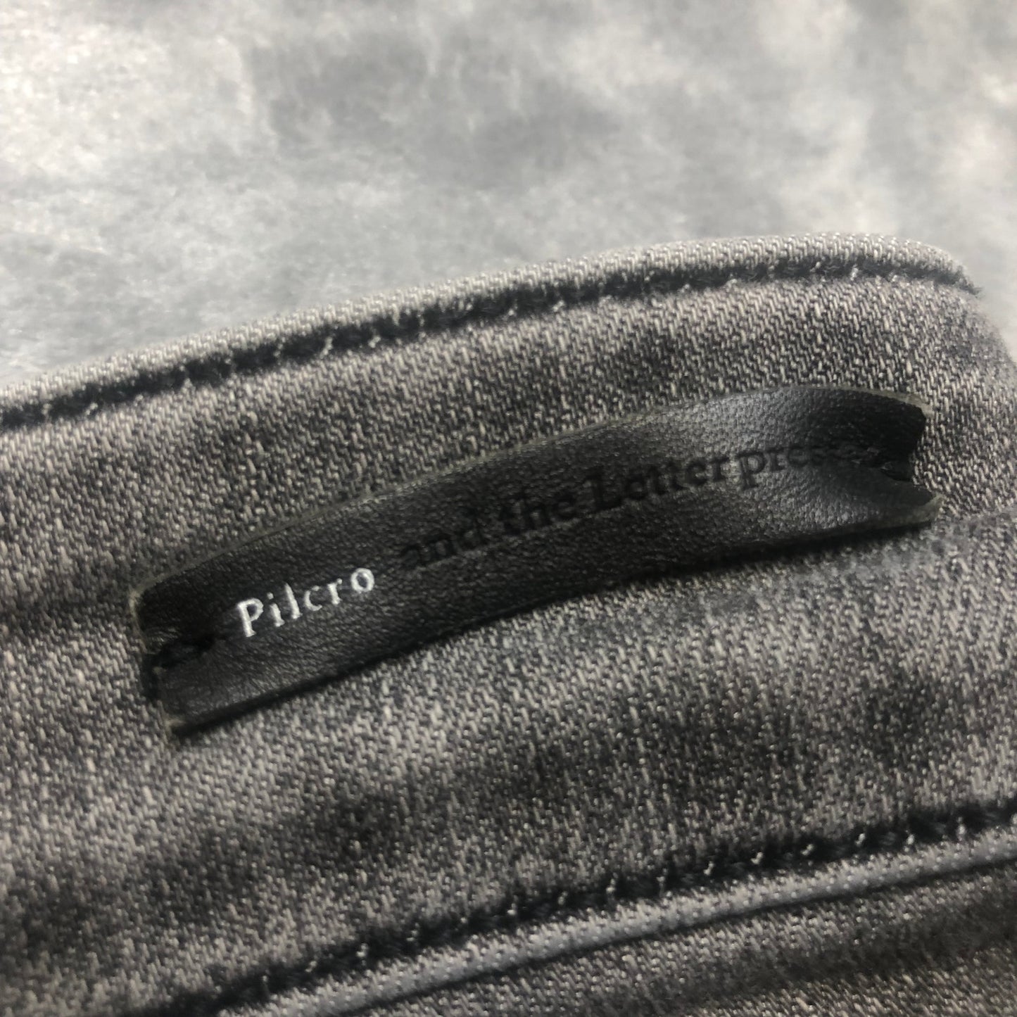 New Pilcro by Anthropologie High Rise Denim Legging Jeans Women's Size 31 Black