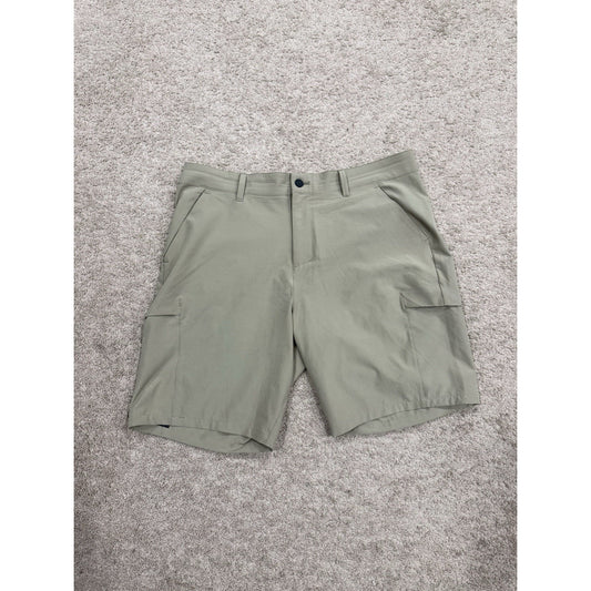 32 Degrees Cool Beige Man's Flat Front Men's Cargo Shorts Size 36
