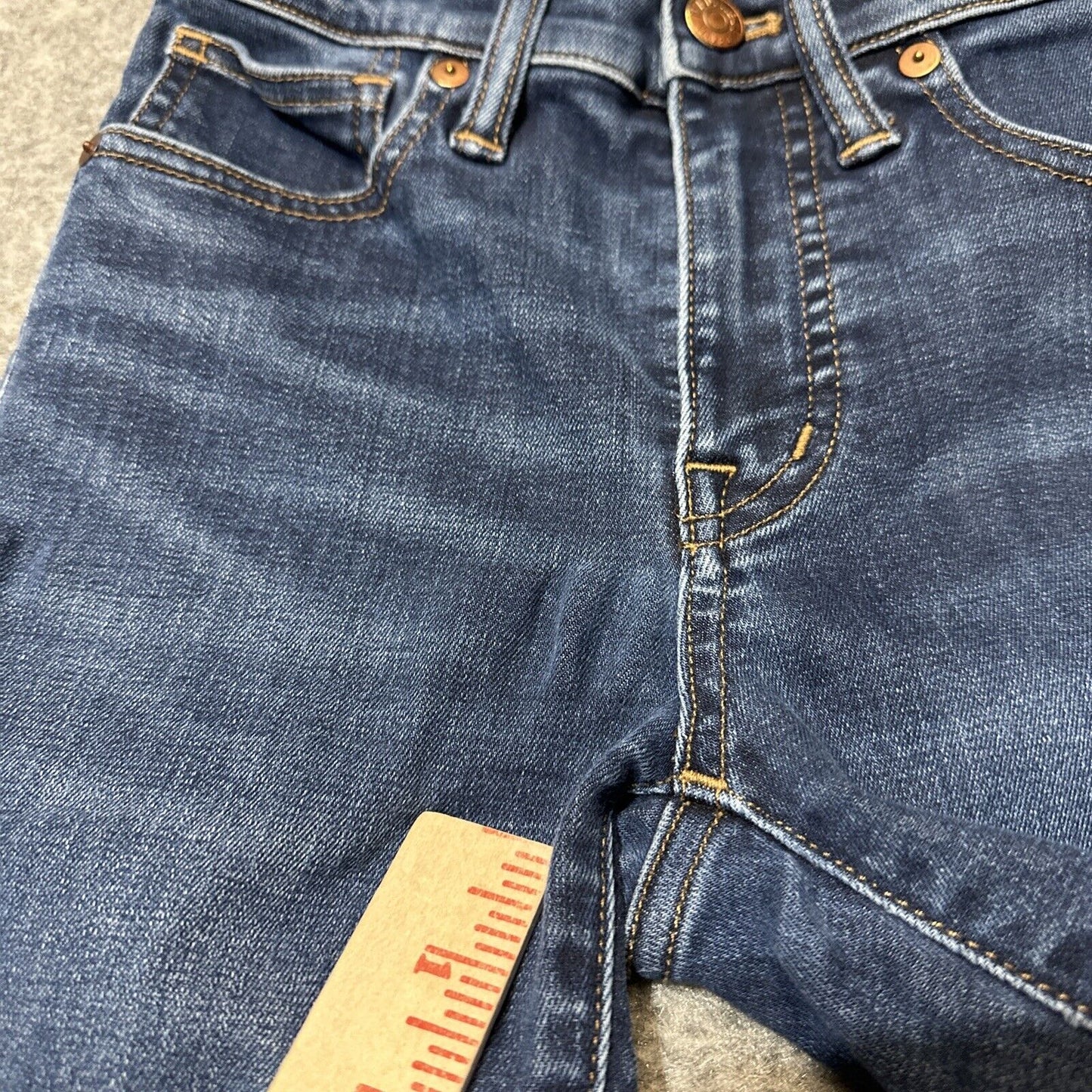 Madewell 9" High Rise Skinny Jeans Womens Size 23 Blue Dark Wash Denim