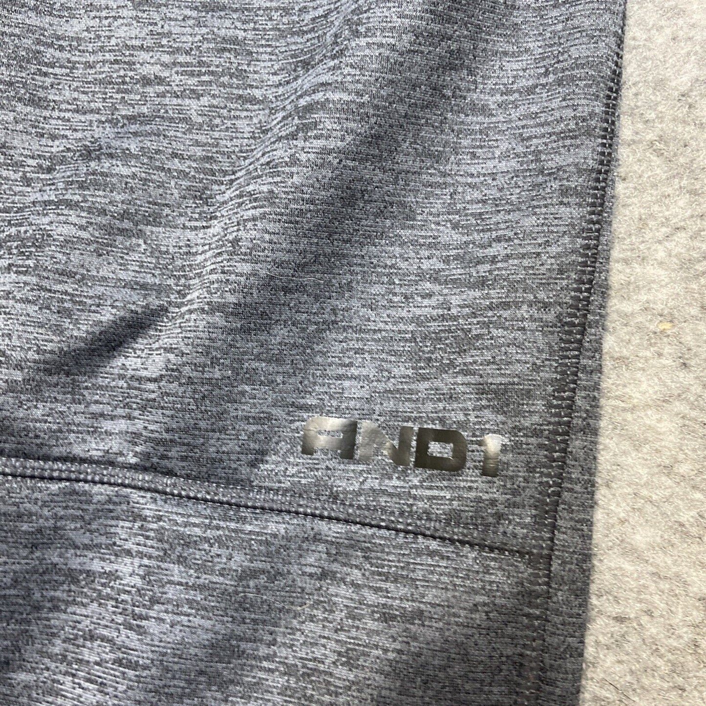 And1 Sweatpants Men's Size L Gray Athletic Casual Pants