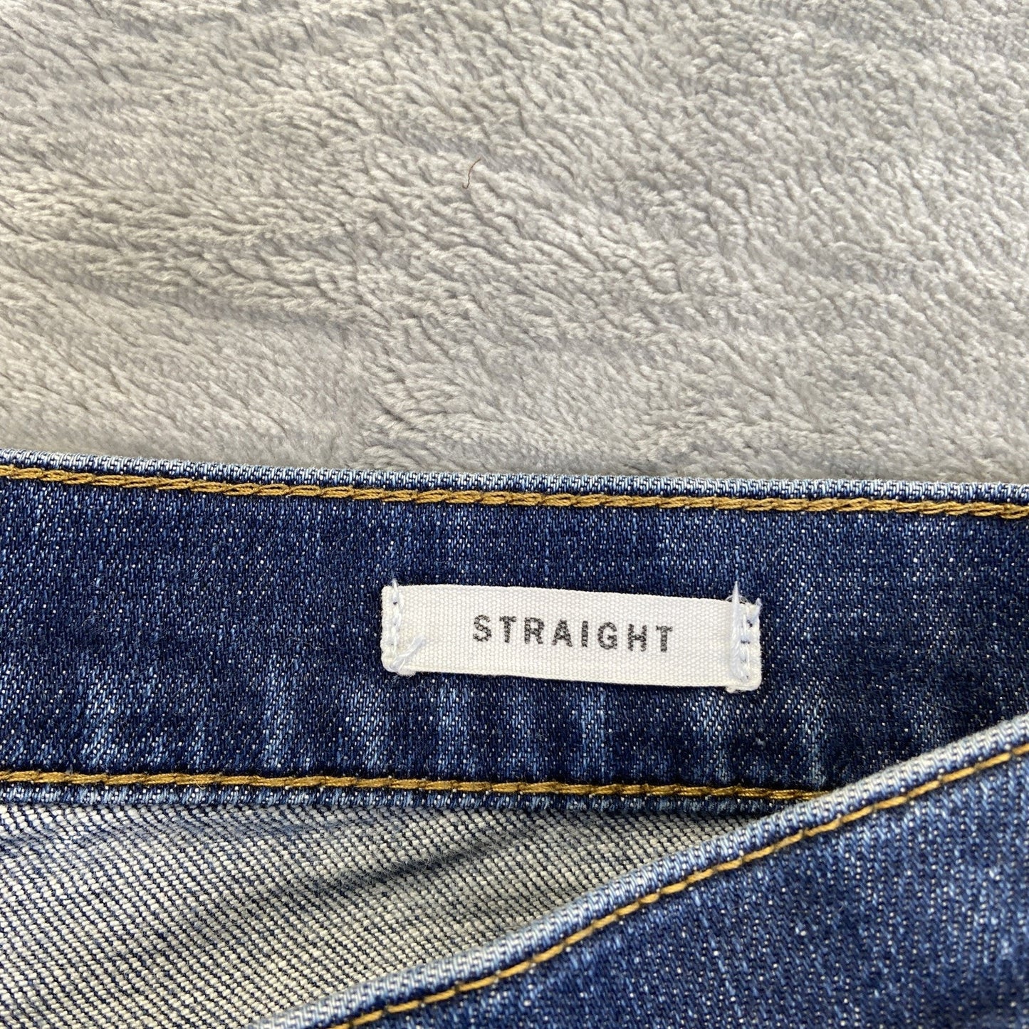 Oliver Logan Straight Jeans Men's Size 36x34 Dark Wash Blue Denim
