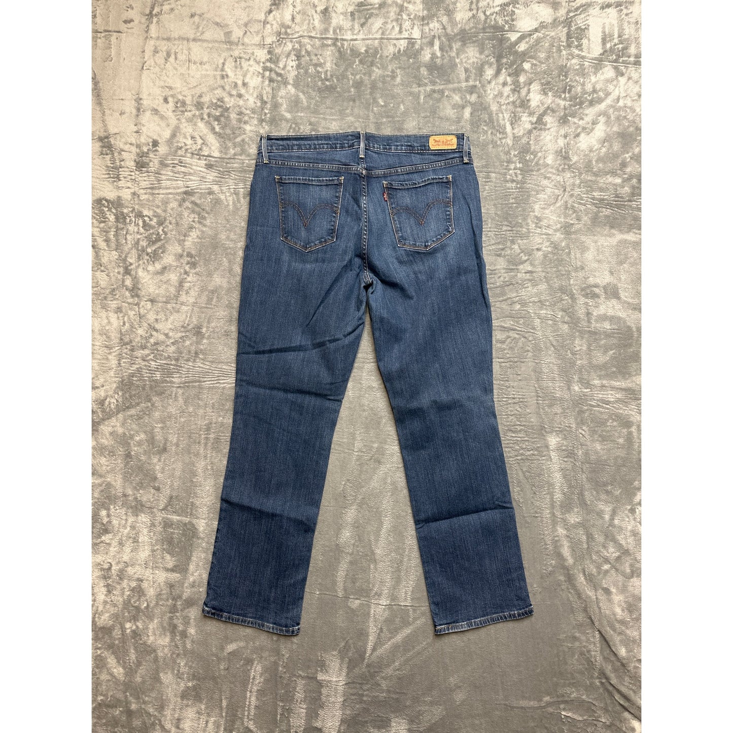 Levi's 505 Straight Leg Jeans Women's Size 14 Blue Denim