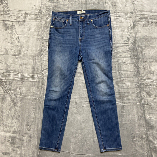 Madewell 10" High Rise Skinny Jeans Women's Size 29P Blue