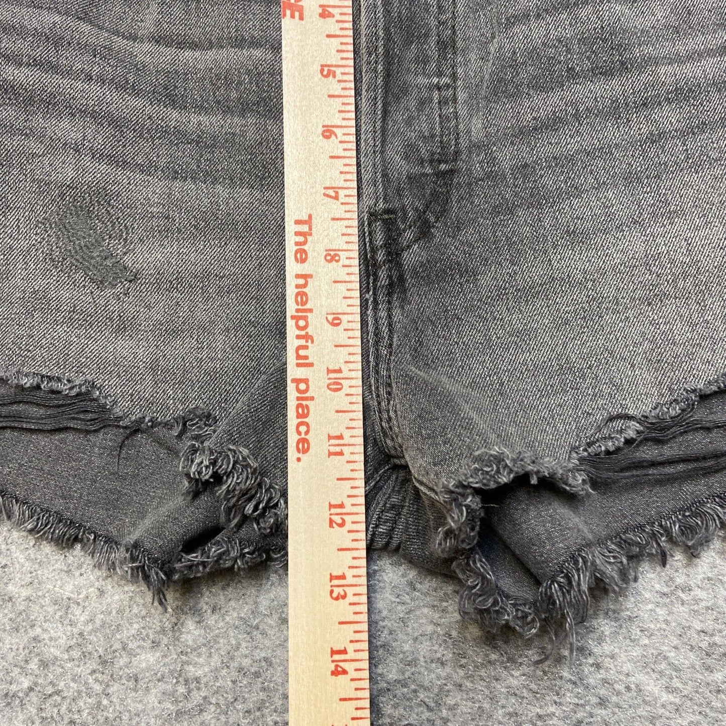 Levi's 501 XX Cut Off Jean Shorts Women's Size 29 Gray Denim