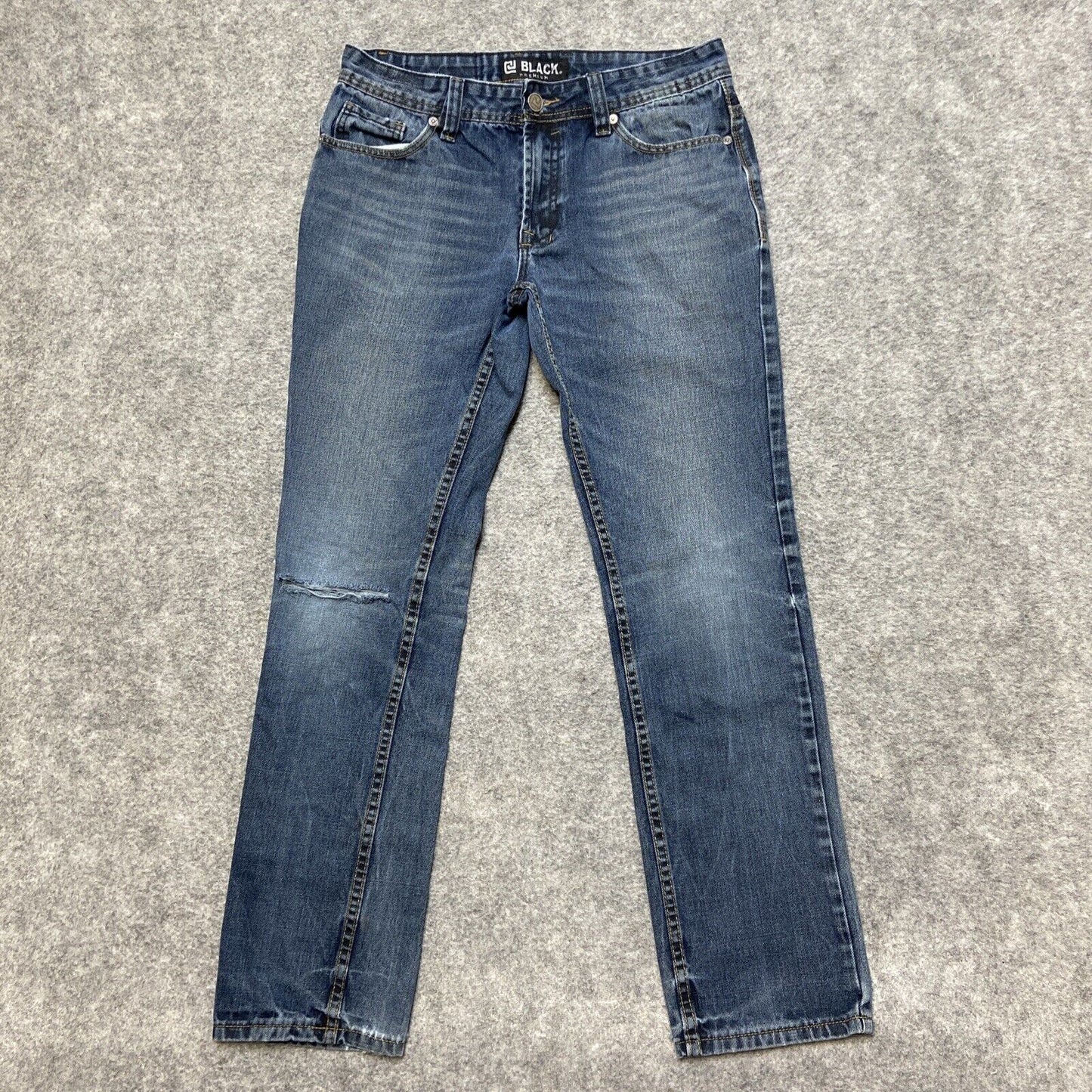 CJ Black Premium Distressed Slim Jeans Men's Size 32x34 Blue Denim Skater