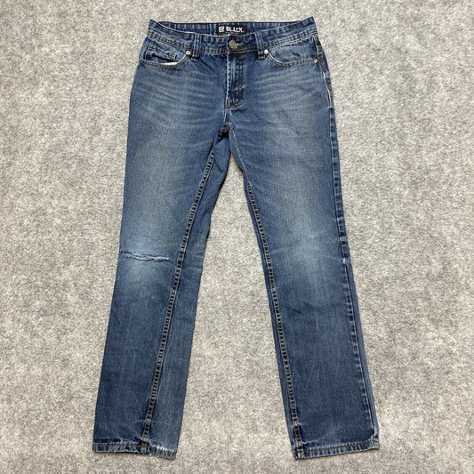 CJ Black Premium Distressed Slim Jeans Men's Size 32x34 Blue Denim Skater