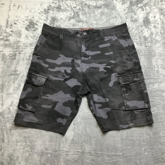 Lazer/Co. Cargo Shorts Men's Size 36x11 Gray Camouflage