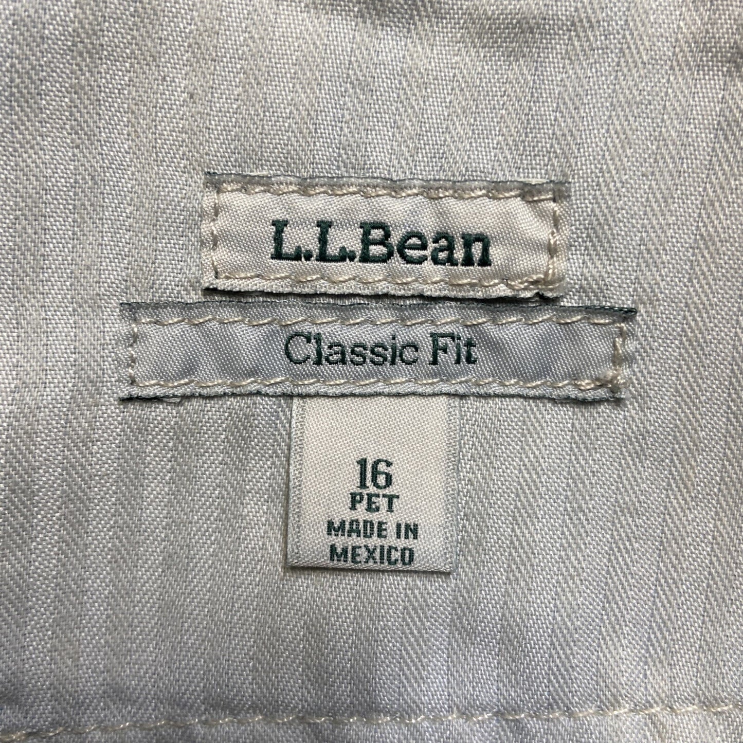 L.L. Bean Straight Leg Jeans Women’s Size 16P Dark Blue Denim