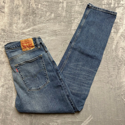 Levi's 517 Straight Jeans Men's Size 36x34 Dark Blue Denim