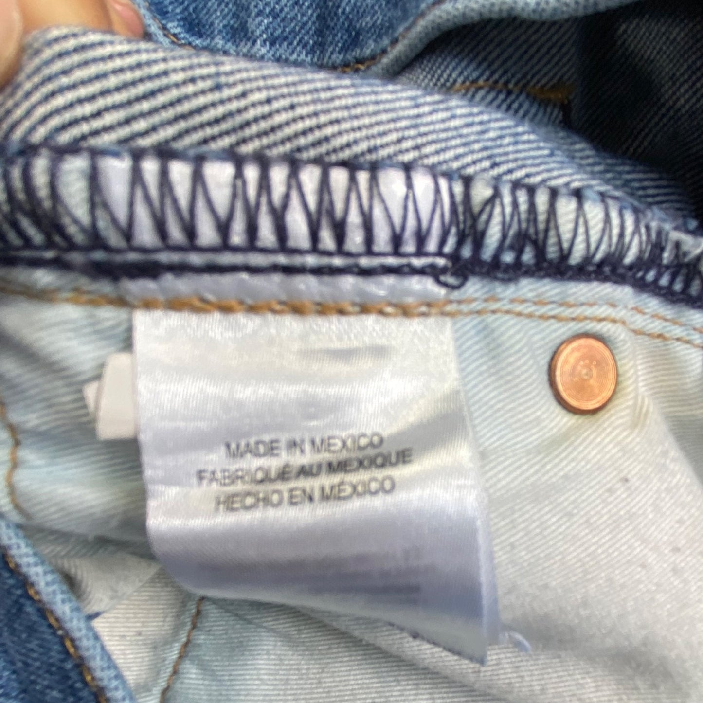 Lucky Brand 121 Slim Straight Jeans Men's 32x32 Blue Denim Casual