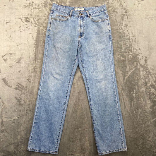 Indigo Palms Men's Classic Fit Straight Jeans 34x34 Blue Light Wash Tommy Bahama