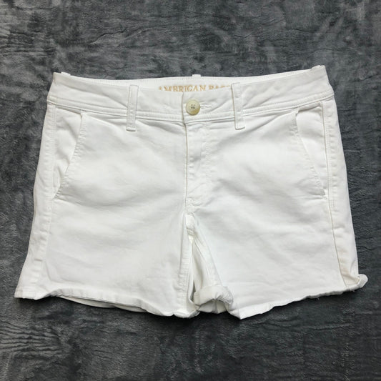 American Eagle  Stretch Shorts Women's Size 6 White