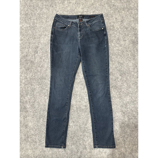 Earl Women's Skinny Jeans Size 6 Blue Dark Denim