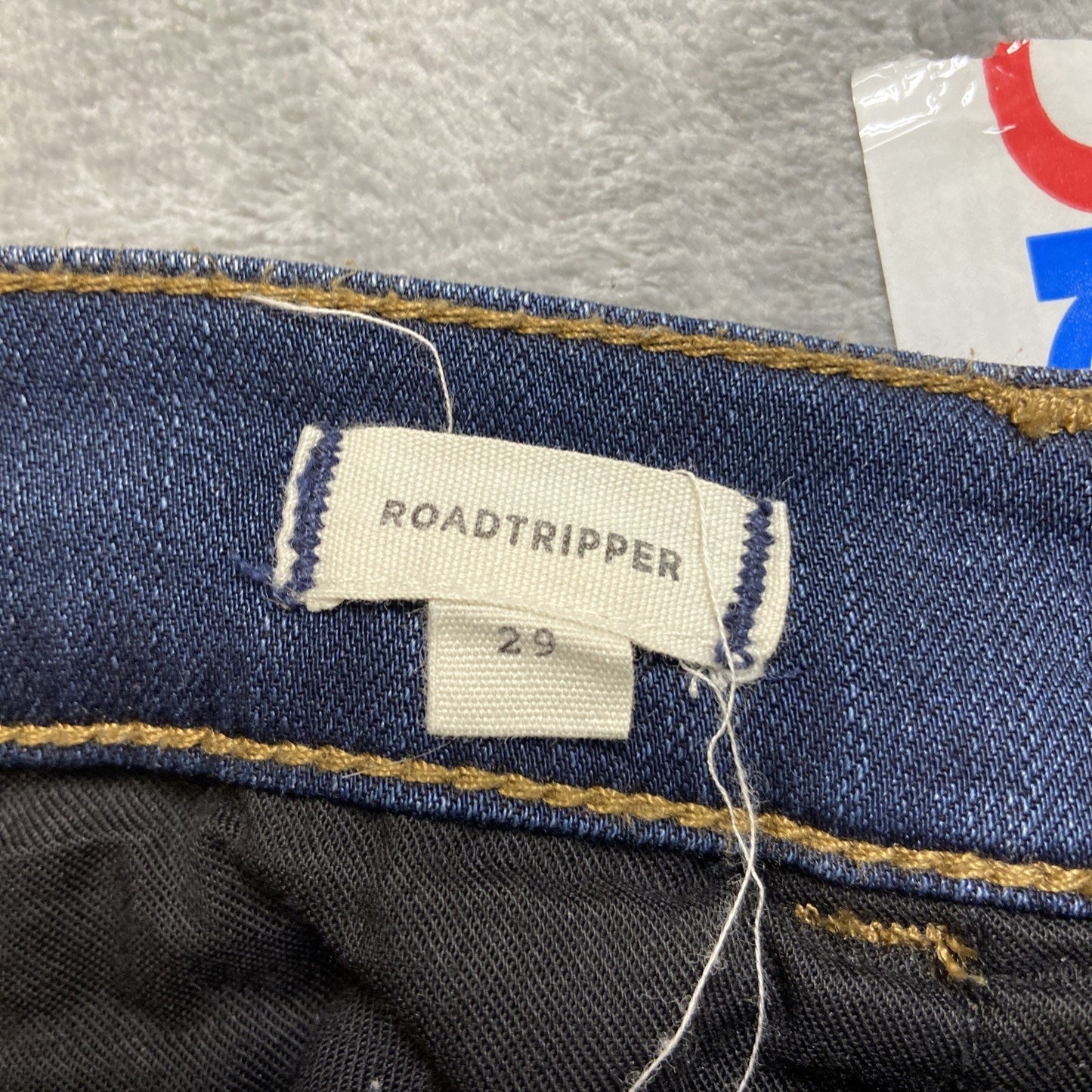 Madewell Roadtripper Skinny Jeans Women's Size 29 Blue Dark Wash Denim