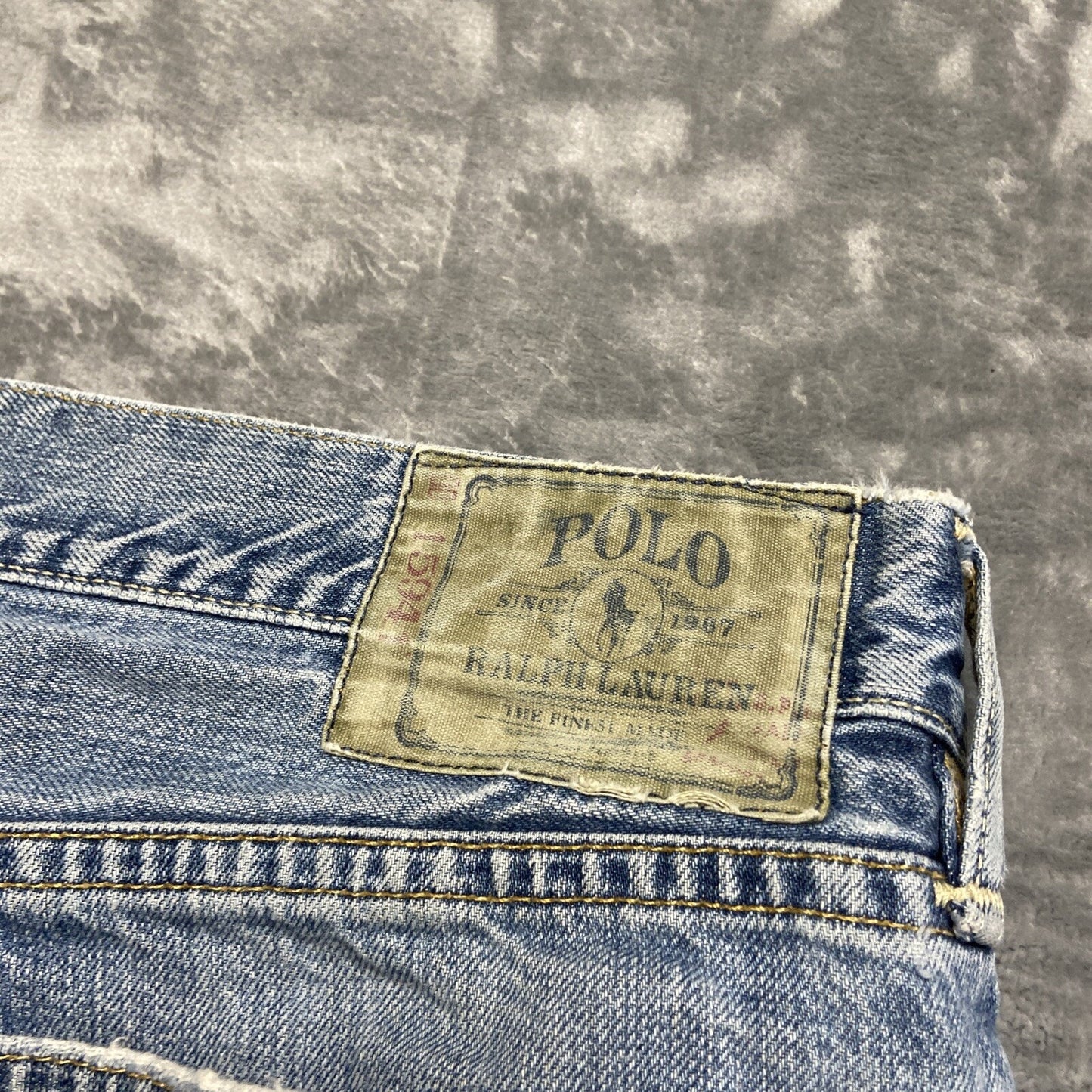 Vintage Polo Ralph Lauren 867 Classic Fit Jeans Men’s Size 38x30 Light Blue