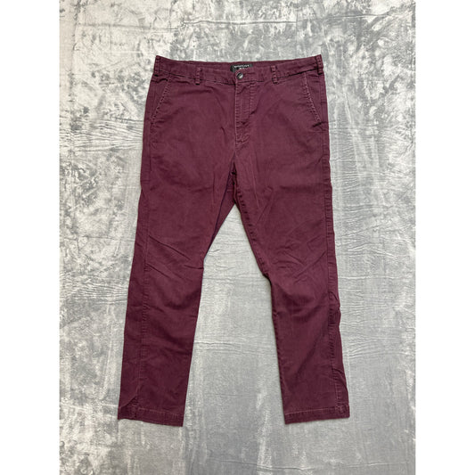 Matchstick Chino Pants Men's Size 36x30 Red