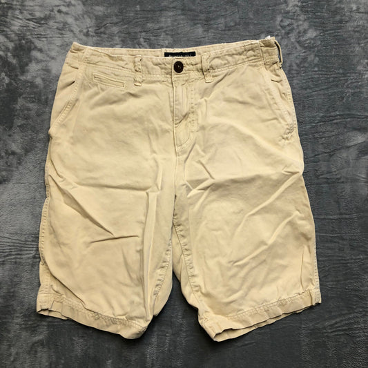 Vintage American Eagle Longer Length Bermuda Shorts Men's Size 30 Tan