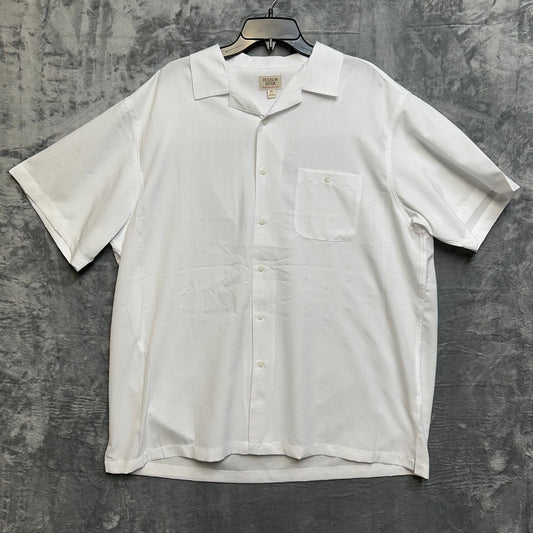 New Hudson River Heritage Collection Button Up Shirt Men's Size 2XL White
