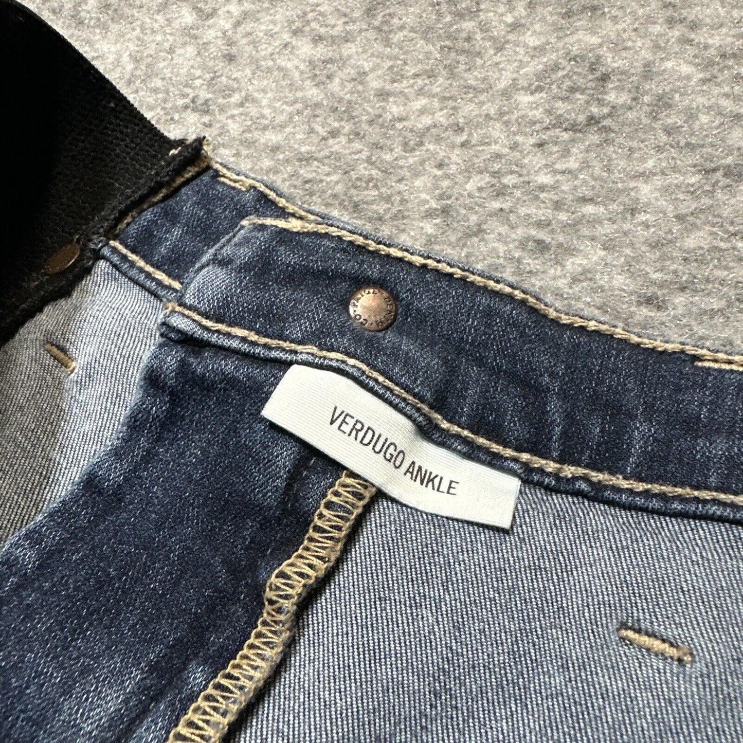 Paige Verdugo Ankle Women's Jeans Size 28 Blue Dark Wash Denim