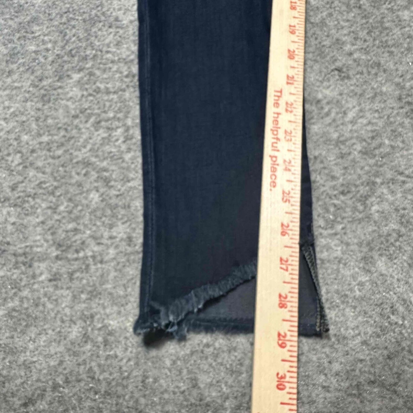 New Joe's Women's Dark Wash High Rise Frayed Hem Skinny Jeans Size 31