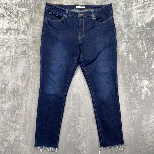 Levi's 711 Skinny Women's Jeans Size 33 Dark Wash Denim