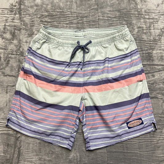 Vineyard Vines Swim Shorts Men's Size XS Multicolored Canvas