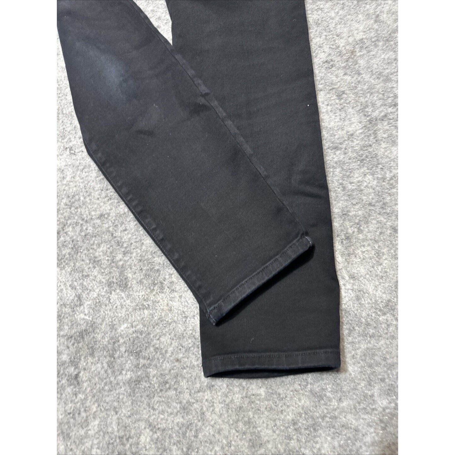 NYDJ Alina Women's Leggings Size 8 Black Dark Wash Denim