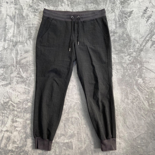 Athleta Women's Jogger Pants Size M Black Cotton Blend Casual