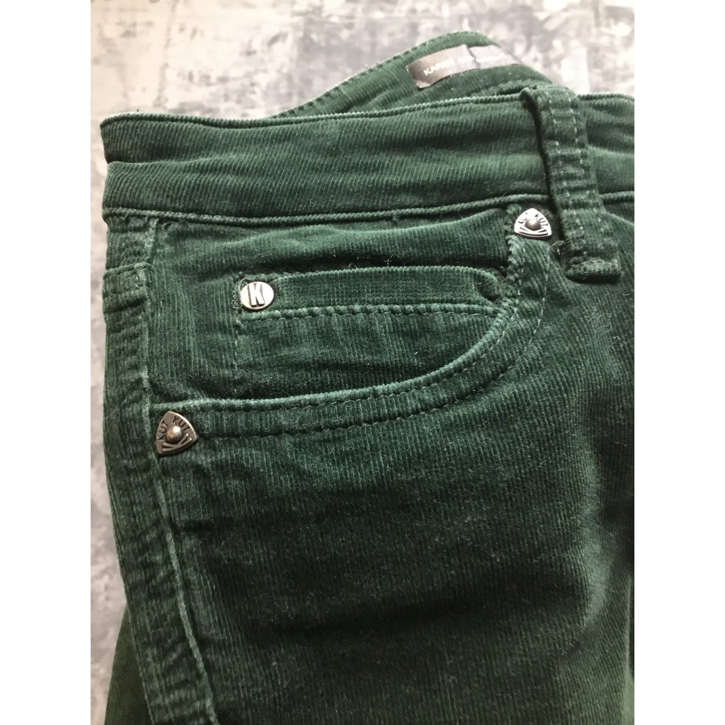 Kut from The Kloth Flare Jeans Women's Size 30 Green