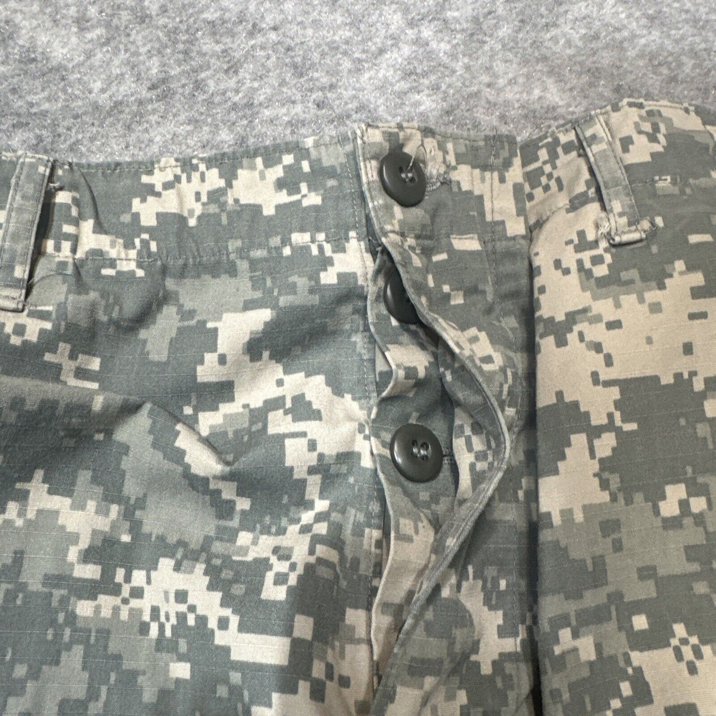 Army Combat Uniform Trousers Men's Camouflage Pants Size M Green Cargo Pants