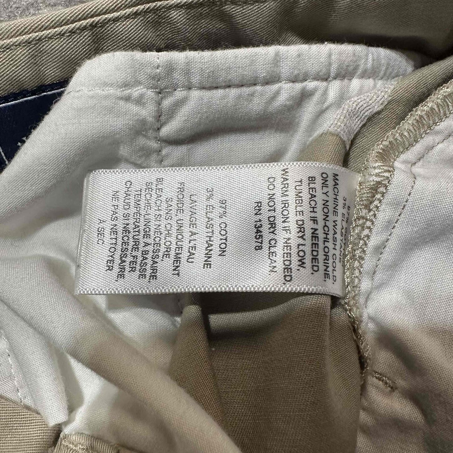 Vineyard Vines Boy's Chino Pants Size 14 Beige Light Wash Pants