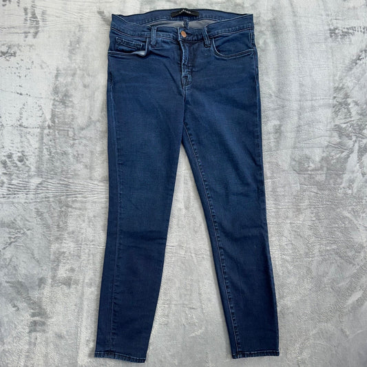 J Brand Women's Capri Skinny Jeans Size 27 Dark Wash