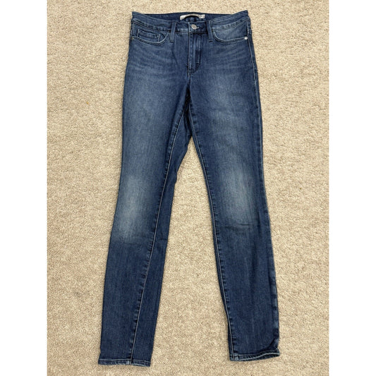 Athleta Sculptek Jeans Stretch Denim Ankle Skinny Dark Blue Wash Women’s Size 4