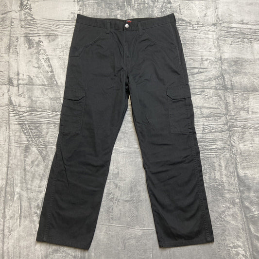 Wrangler Workwear Relaxed Fit Work Pants Men’s Size 36x30 Black