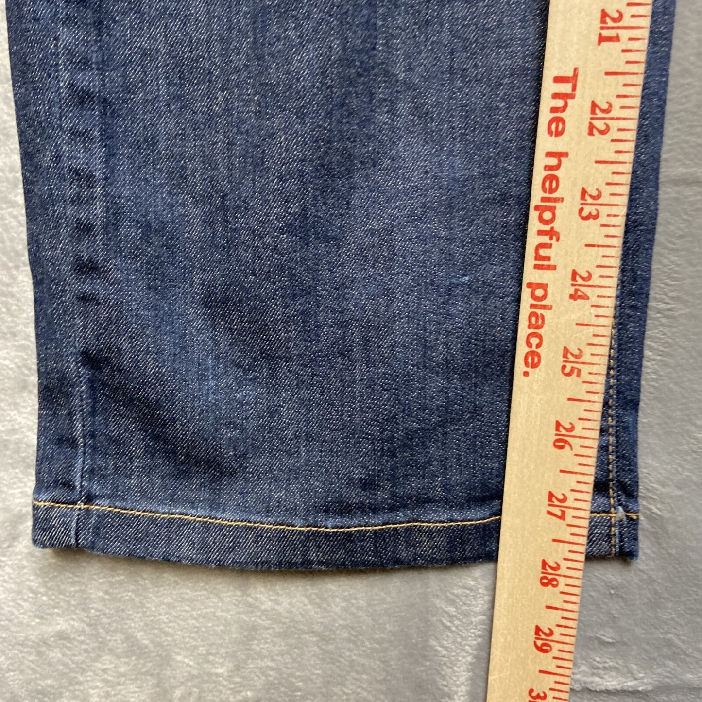 L.L. Bean Straight Leg Jeans Women’s Size 16P Dark Blue Denim
