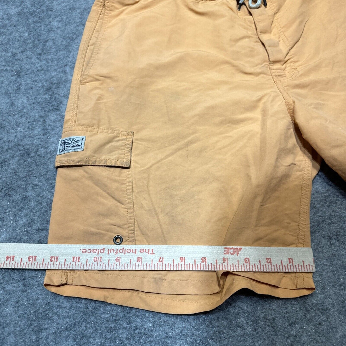 Polo Ralph Lauren Swimwear Men's Lined Swim Shorts Size XXL Peach Orange Shorts