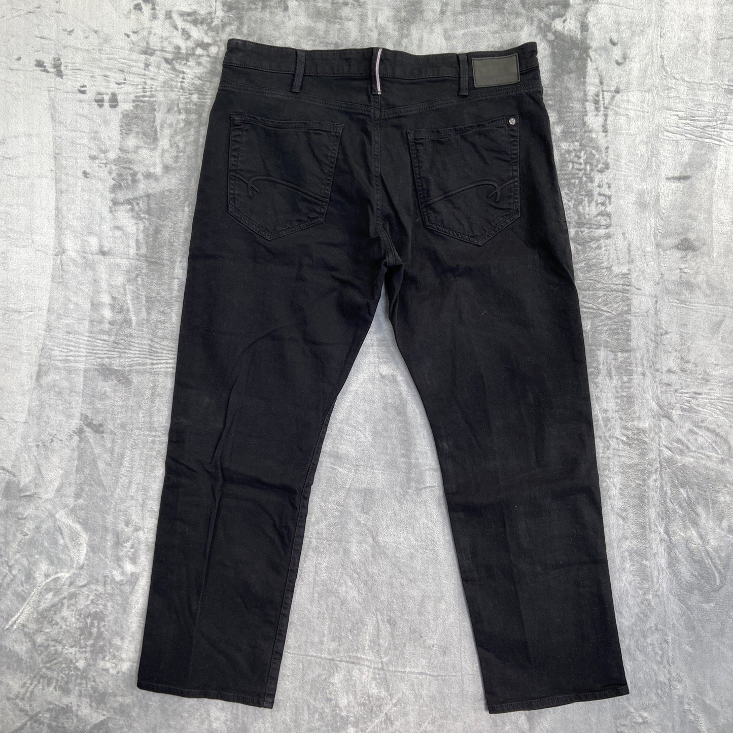 Mavi Jeans Myles Straight Jeans Men's Size 38x30 Black Denim