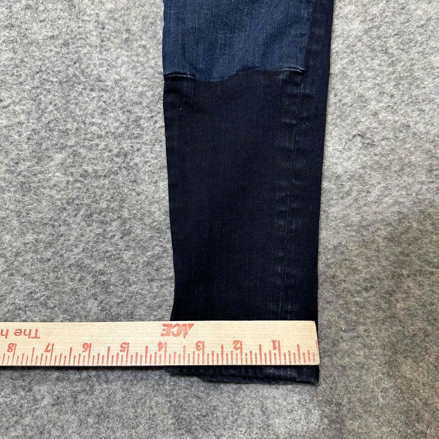 J Brand Snowbird Skinny Jeans Women's Size 26 Dark Wash Step Hem