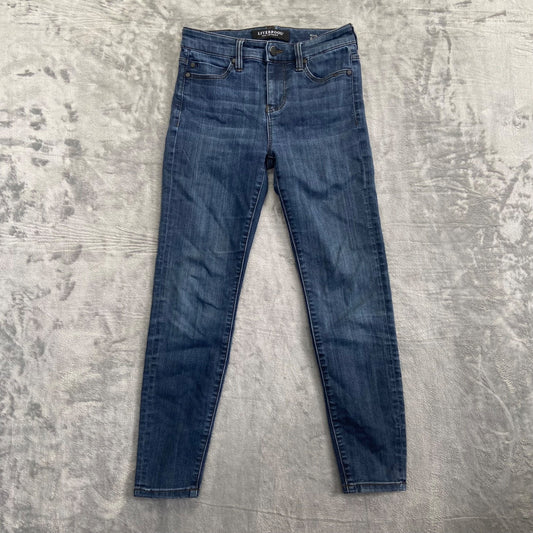 Liverpool Women's High-Rise Ankle Jeans Size 0/25 Blue